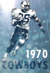 1970 Dallas Cowboys Art Print