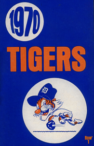 1970 Detroit Tigers Baseball Art