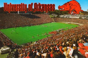 Razorback Stadium Art