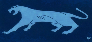 1970s Cougar Art