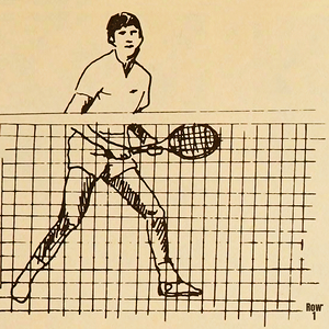 1970s tennis art 