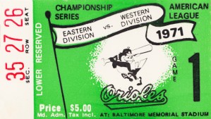 1971 Baltimore Orioles American League Championship