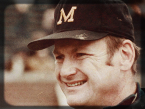 1971 Bo Schembechler Michigan Football Viewfinder Slide Art