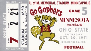 1971 Minnesota vs. Ohio State
