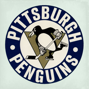1971 Pittsburgh Penguins Vintage Art