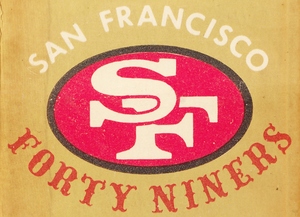 1972 San Francisco Forty Niners Art