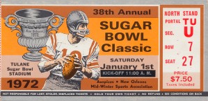 1972 Sugar Bowl Oklahoma Win