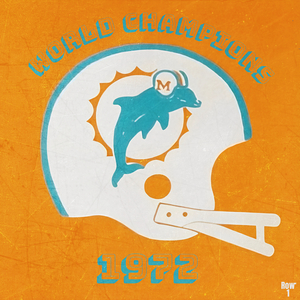 1972 Miami Dolphins Football Helmet Art