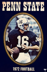 1972 Penn State Football Throwback Art