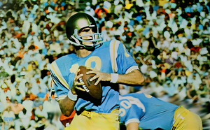 UCLA Football Action Art