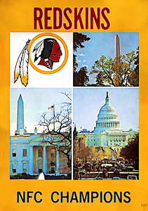 1972 Washington Redskins Art
