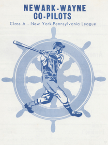 1973 Newark Co-Pilots Baseball Art