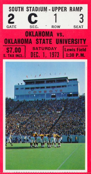 1973 Oklahoma vs. Oklahoma State