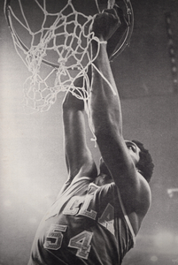 1973 UCLA Basketball Net Cutting Photo