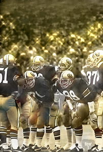 1973 Colorado Buffaloes Football Art Remix