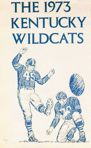 1973 Kentucky Wildcats Football Art