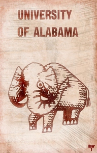 1973 University of Alabama Art