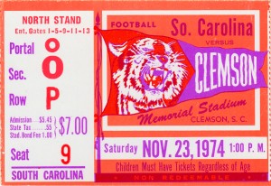 1974 Clemson Tigers Football