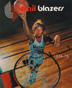 1974 bill walton portland trailblazers basketball print