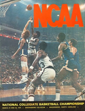 1974 NCAA Basketball Poster