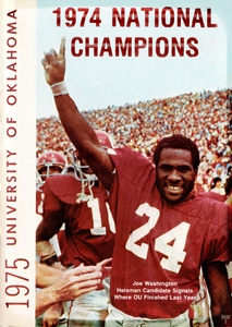 1974 Oklahoma Sooners National Champ Poster