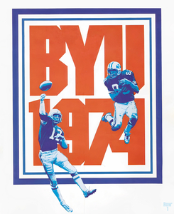 1974 BYU Football Art