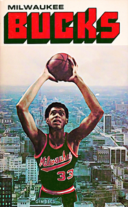 1974 Milwaukee Bucks Remix Art