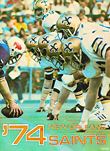 1974 New Orleans Saints Art