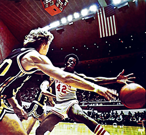 1974 Scott May Indiana Hoosiers Basketball Art