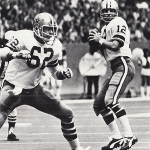 Retro Dallas Cowboys Roger Staubach Photo Art