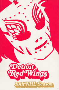 1975 Detroit Red Wings Tom Kozak Drawing