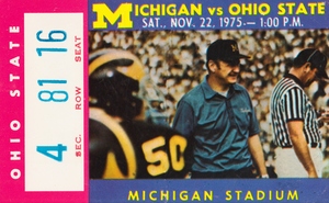 1975 Ohio State vs. Michigan