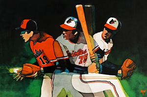 1975 Baltimore Orioles Art