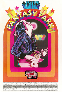1975 fantasy park concert poster kandie 1470 radi
