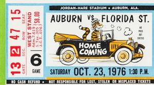 1976 Auburn vs. Florida State
