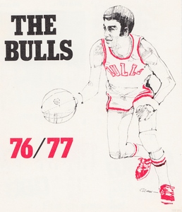 1976 Chicago Bulls Basketball Art
