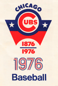1976 Chicago Cubs Baseball Art