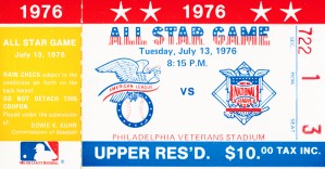 1976 major league baseball all star game philadelphia