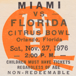1976 Miami vs. Florida