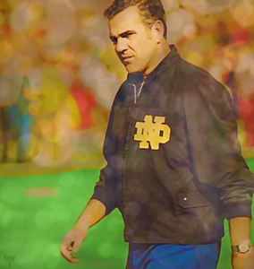 Ara Parseghian Football Stroll