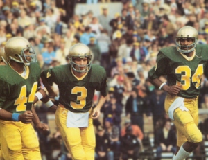 1977 Notre Dame Football Art