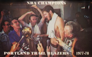1977 Portland Trailblazers Bill Walton Poster