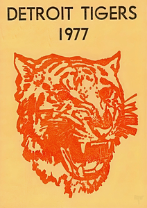 1977 Detroit Tigers Art