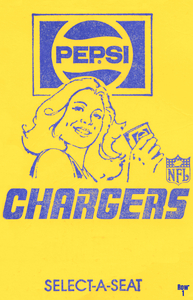 1977 San Diego Chargers NFL Pepsi Ad