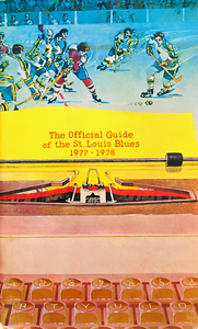 1977 St. Louis Blues Hockey Art