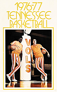 1976 Tennessee Vols Basketball Poster