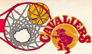 1978 Cleveland Cavaliers Retro Basketball Art