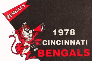 1978 Cincinnati Bengals Poster  