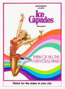 1978 Ice Capades Skating Poster