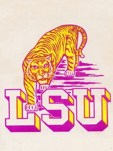 1978 LSU Tigers Art